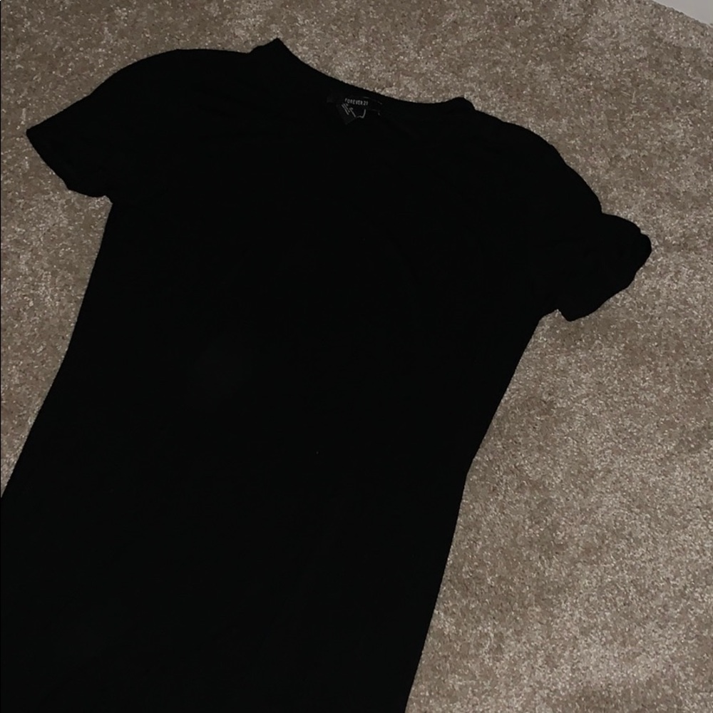 black dress